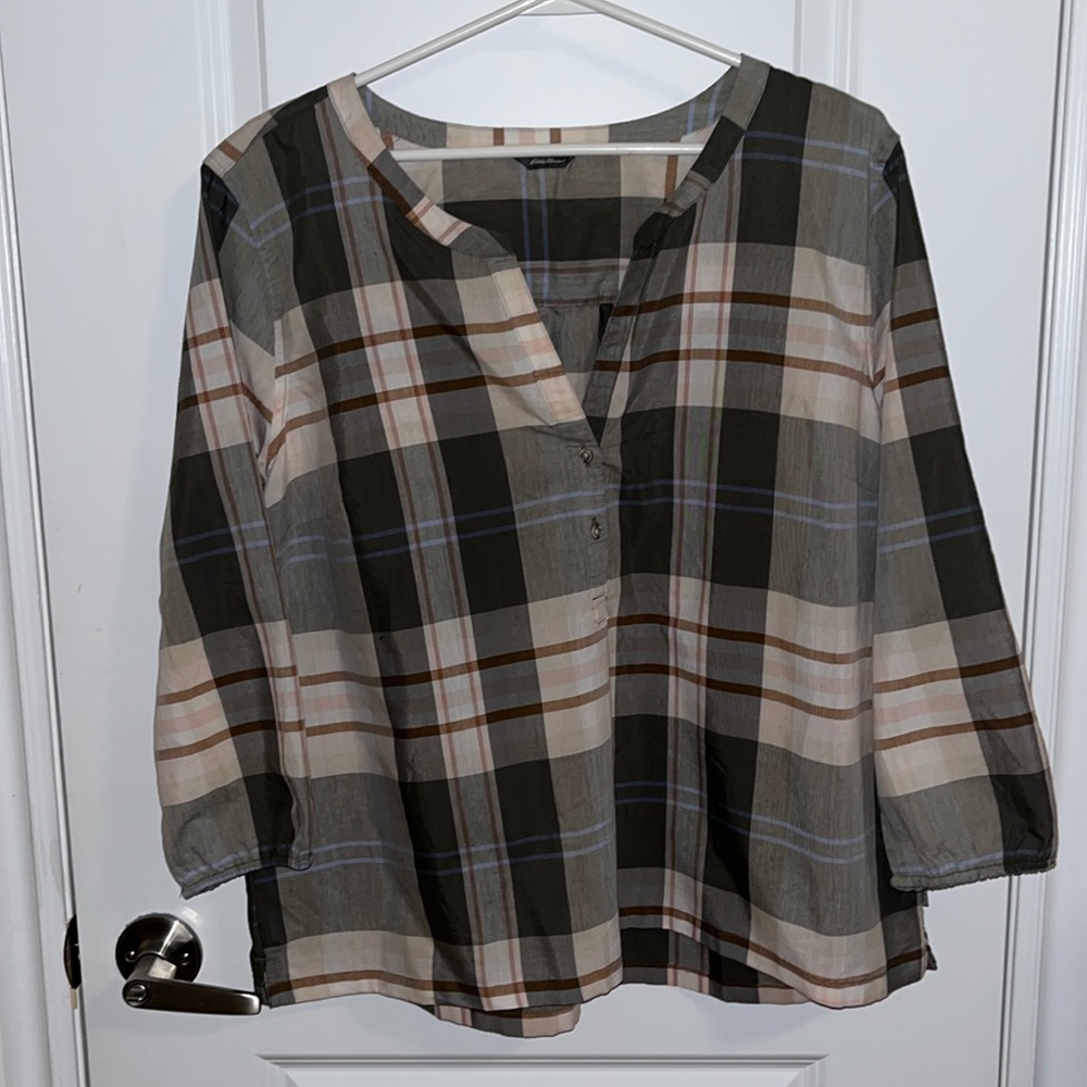 Eddie Bauer long sleeves cotton shirt